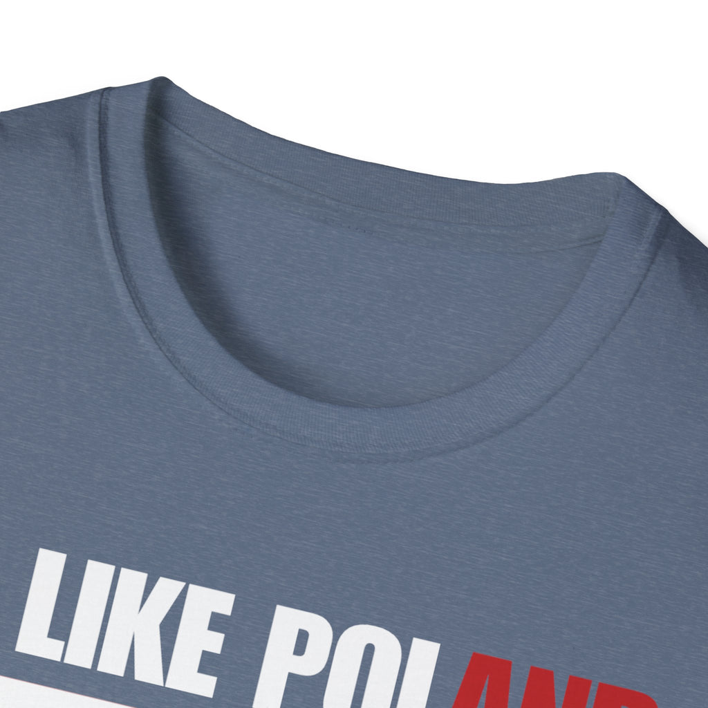 Be Like Poland Winged Hussar Softstyle Cotton T-Shirt