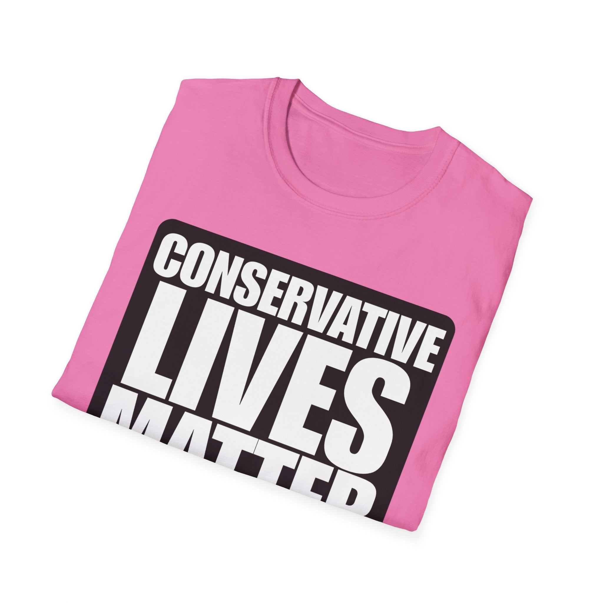 Conservative Lives Matter Alt Design Graphic Cotton T-Shirt