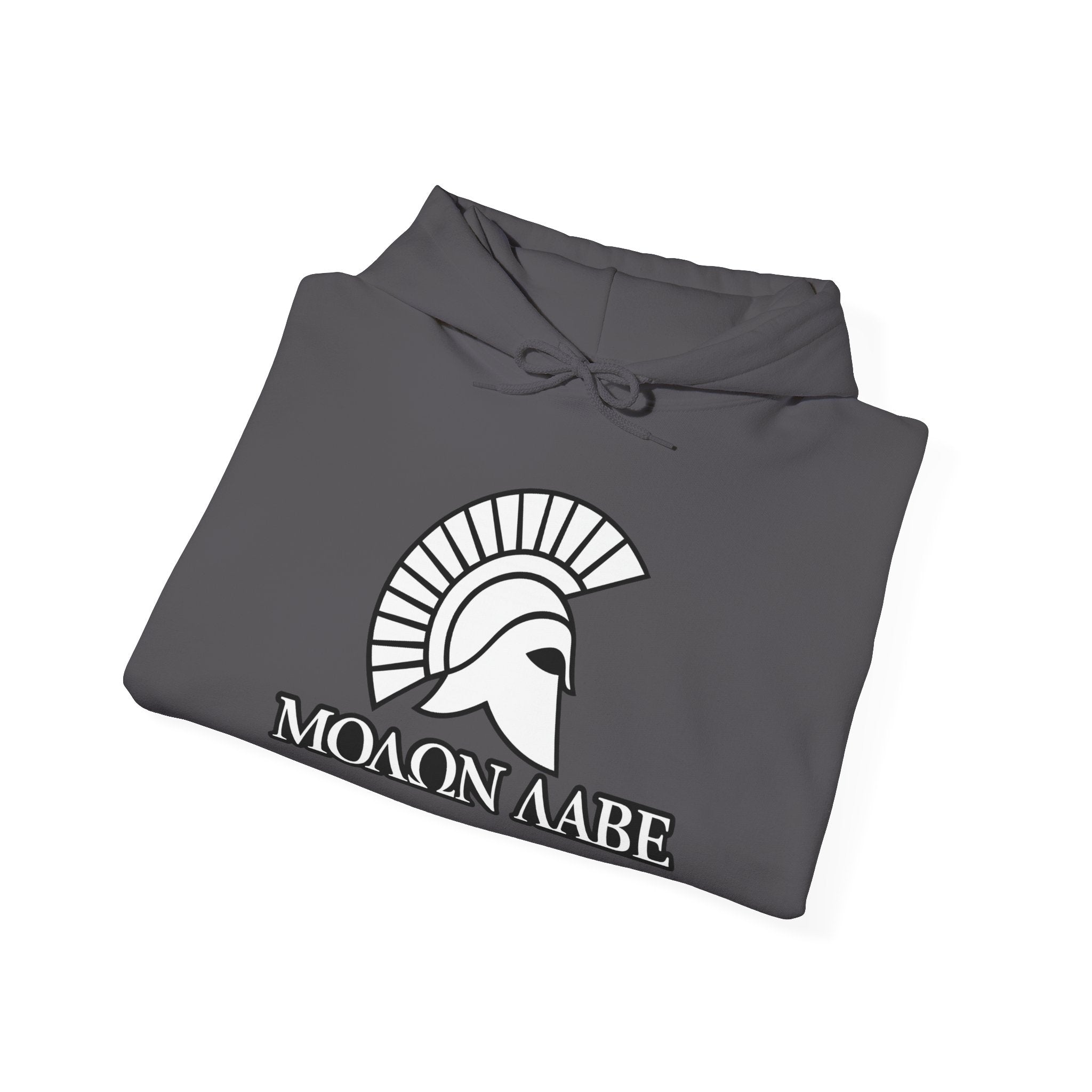 Molon Labe "Come and Take It!" in Greek Pull Over Hoodie Sweatshirt