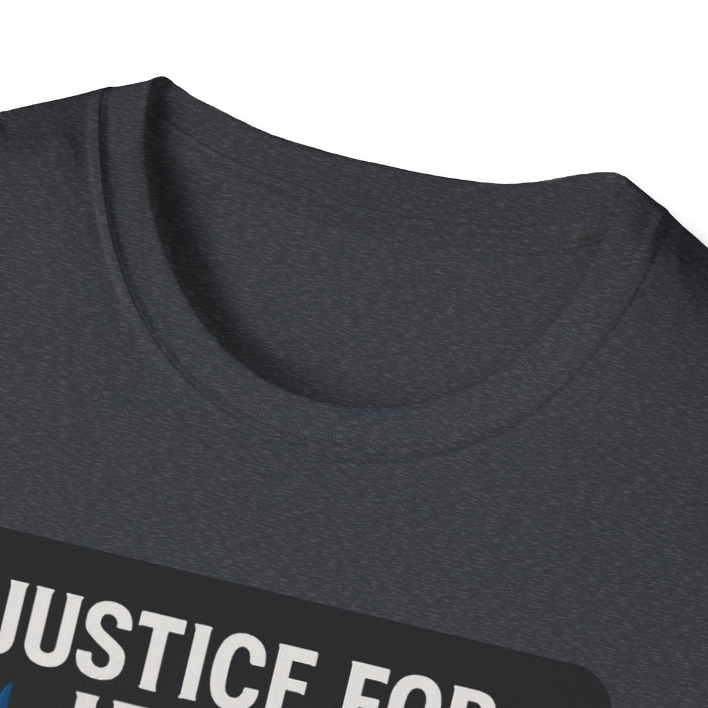 Justice for Iryna Unisex Softstyle T-Shirt, Protest T-Shirt, Statement Apparel