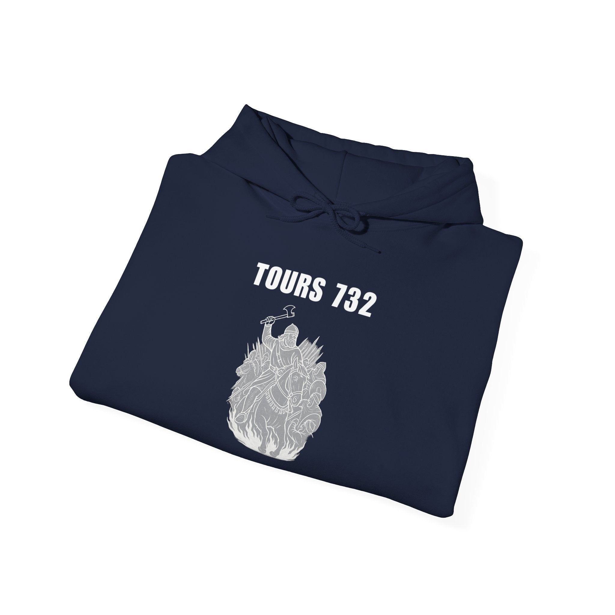 Battle of Tours 732 AD Charles "The Hammer" Martel Pull Over Hoodie Sweatshirt