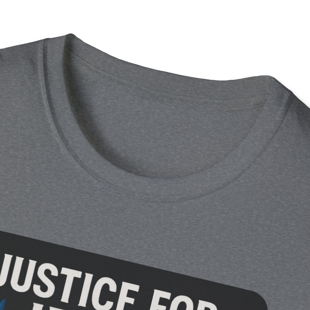 Justice for Iryna Unisex Softstyle T-Shirt, Protest T-Shirt, Statement Apparel