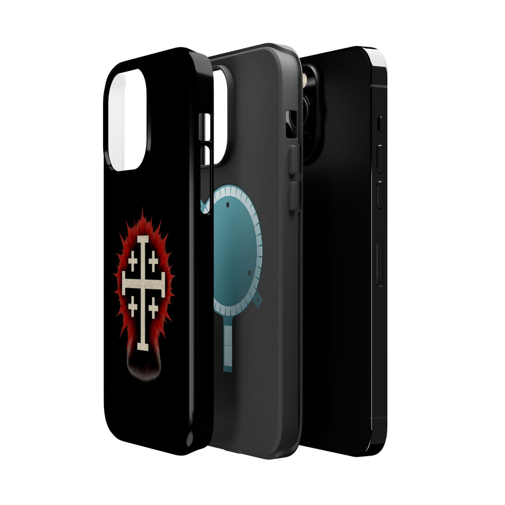 Cross Graphic Impact-Resistant Magnetic Phone Case