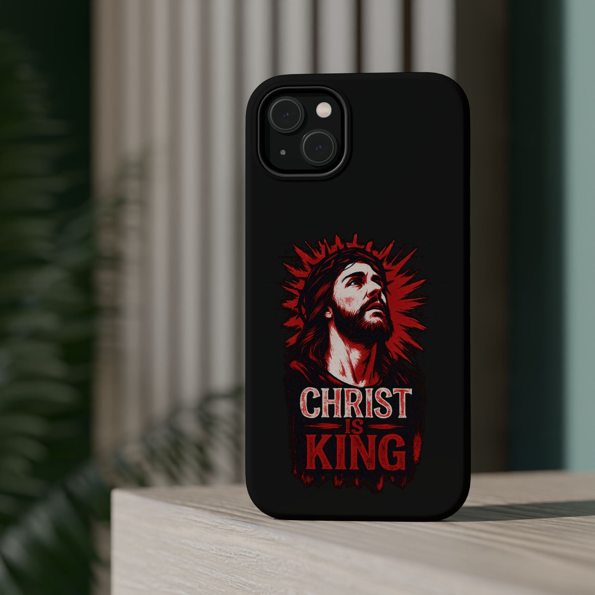 Christ is King Impact Resistant Magnetic Phone Case