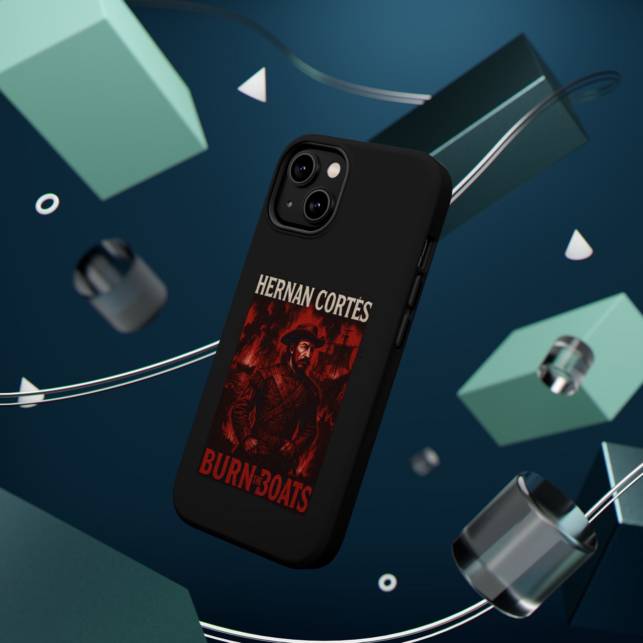 Hernan Cortes Impact-Resistant Magnetic Phone Case