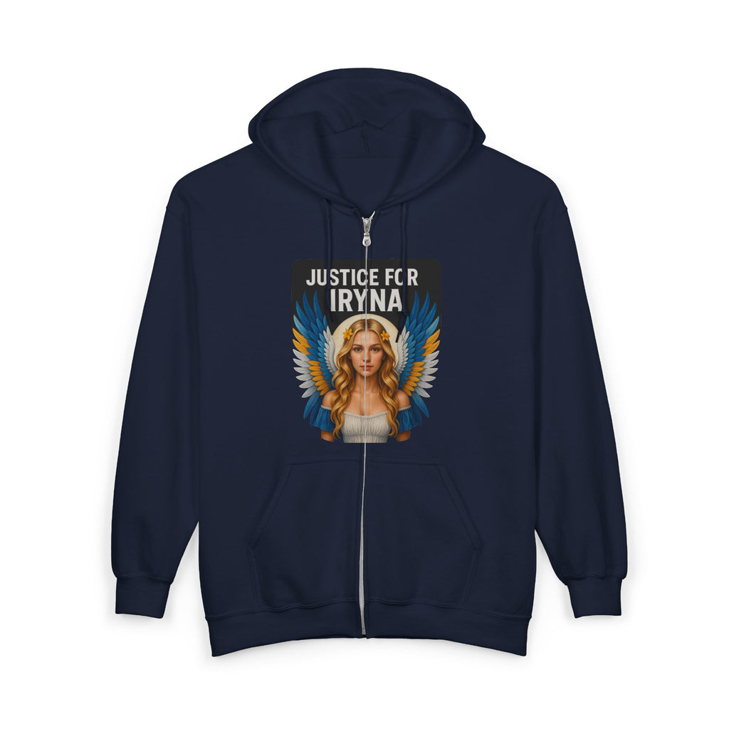 Justice for Iryna Zip Hoodie, Justice for Iryna Sweatshirt