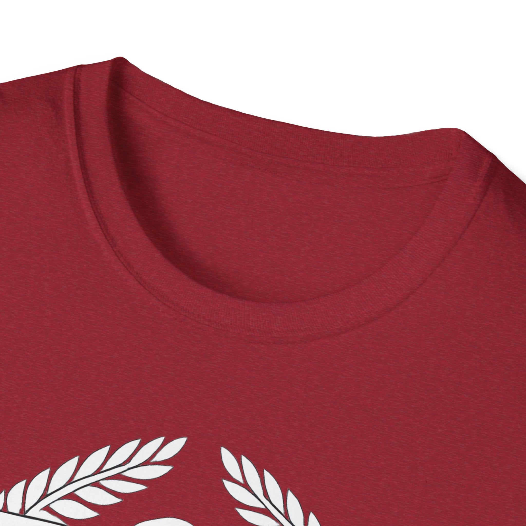 SPQR Roman Eagle White Design Softstyle T-Shirt