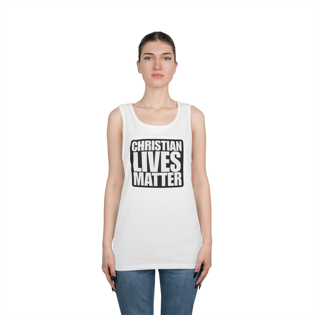 Christian Lives Matter Alt Design Heavy Cotton Tank Top