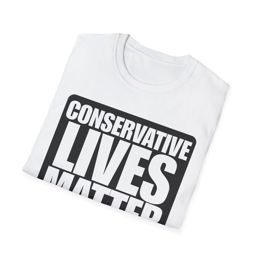 Conservative Lives Matter Alt Design Graphic Cotton T-Shirt