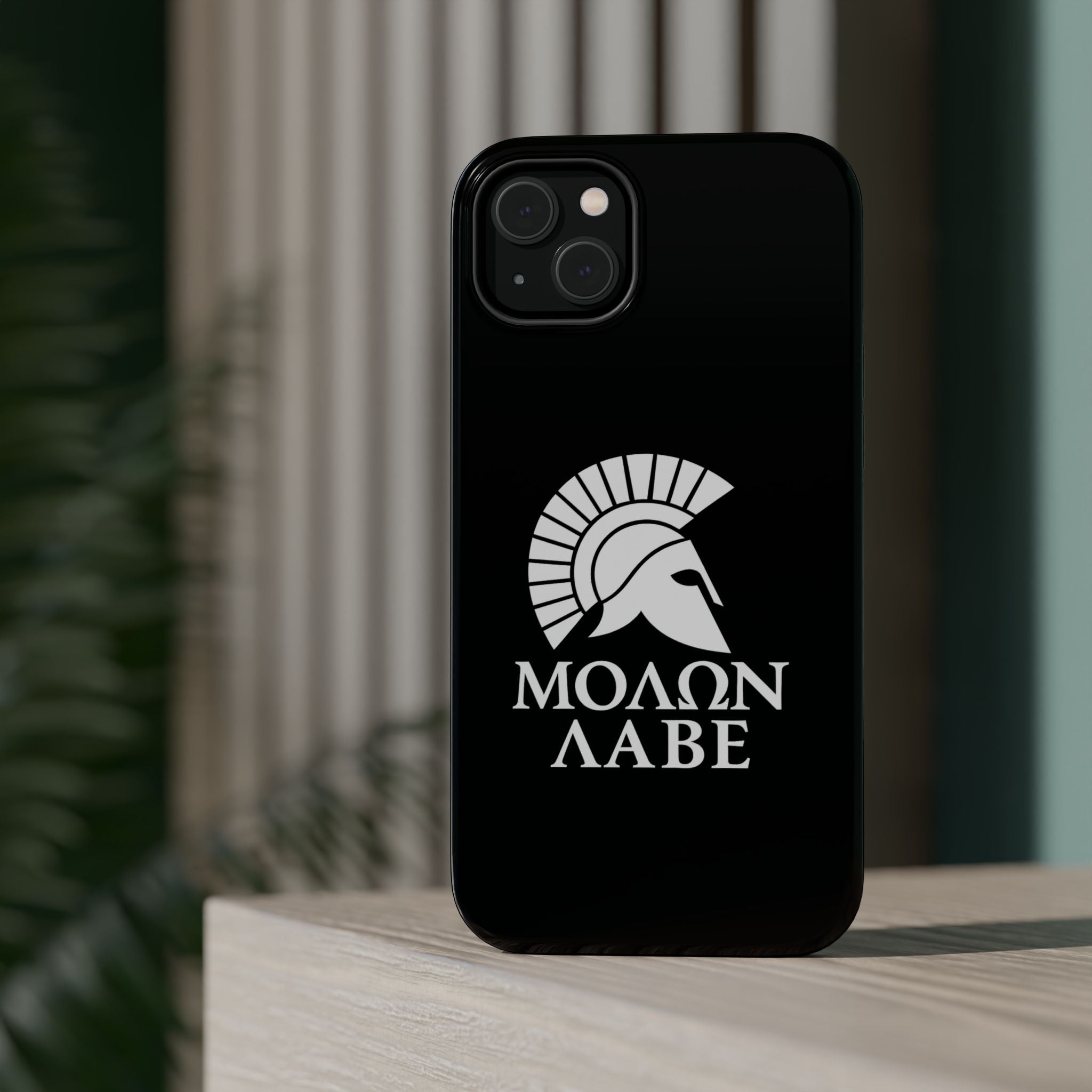Molon Labe "Come and Take It!" in Greek Magnetic Impact-Resistant Cases