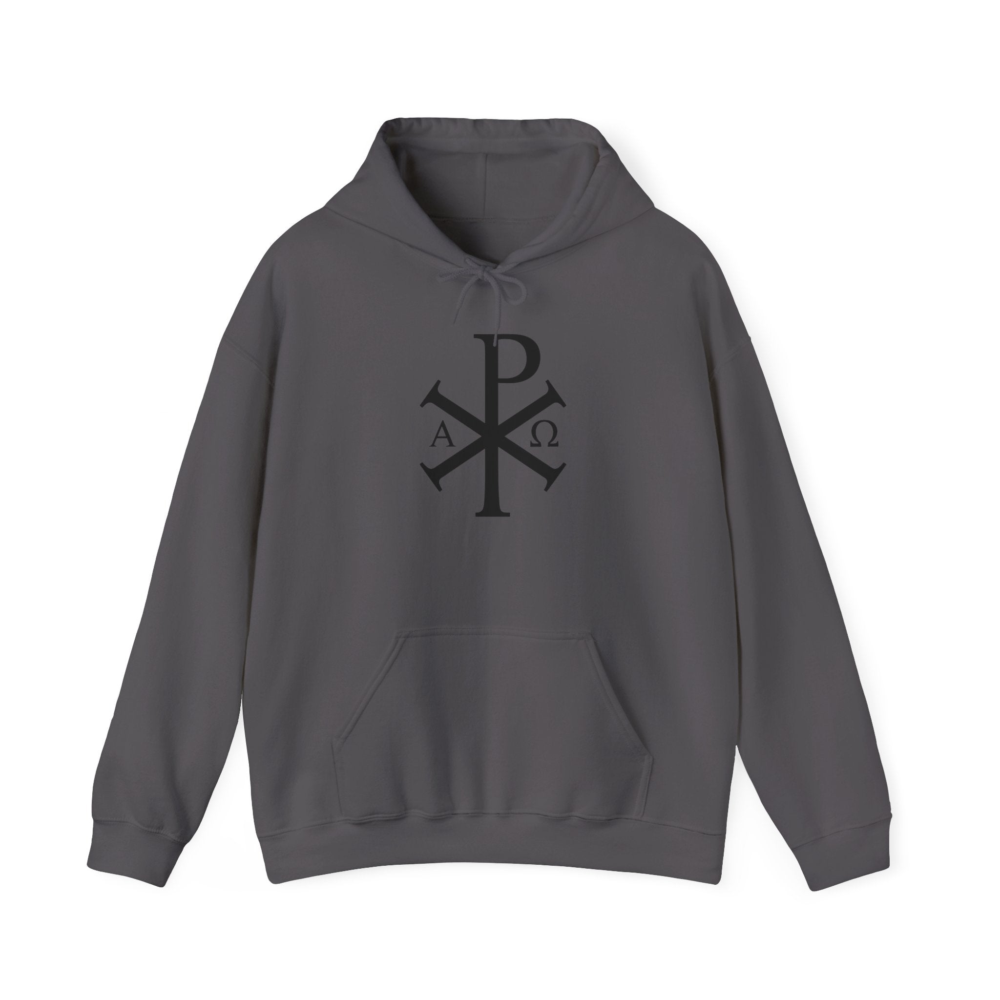 Pi Chi Rho Black Design Graphic Pull Over Hoodie Sweatshirt