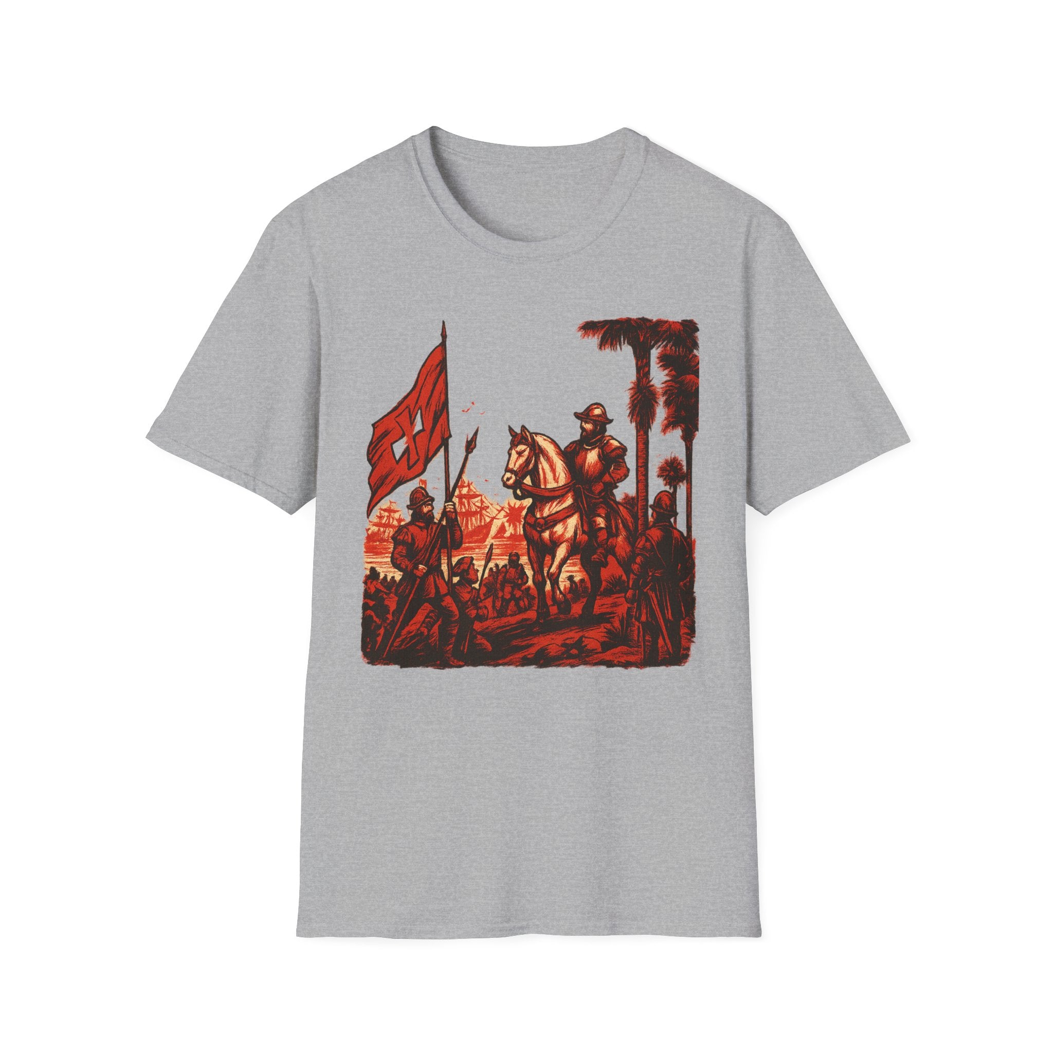 Vintage Conquistador Unisex Softstyle T-Shirt