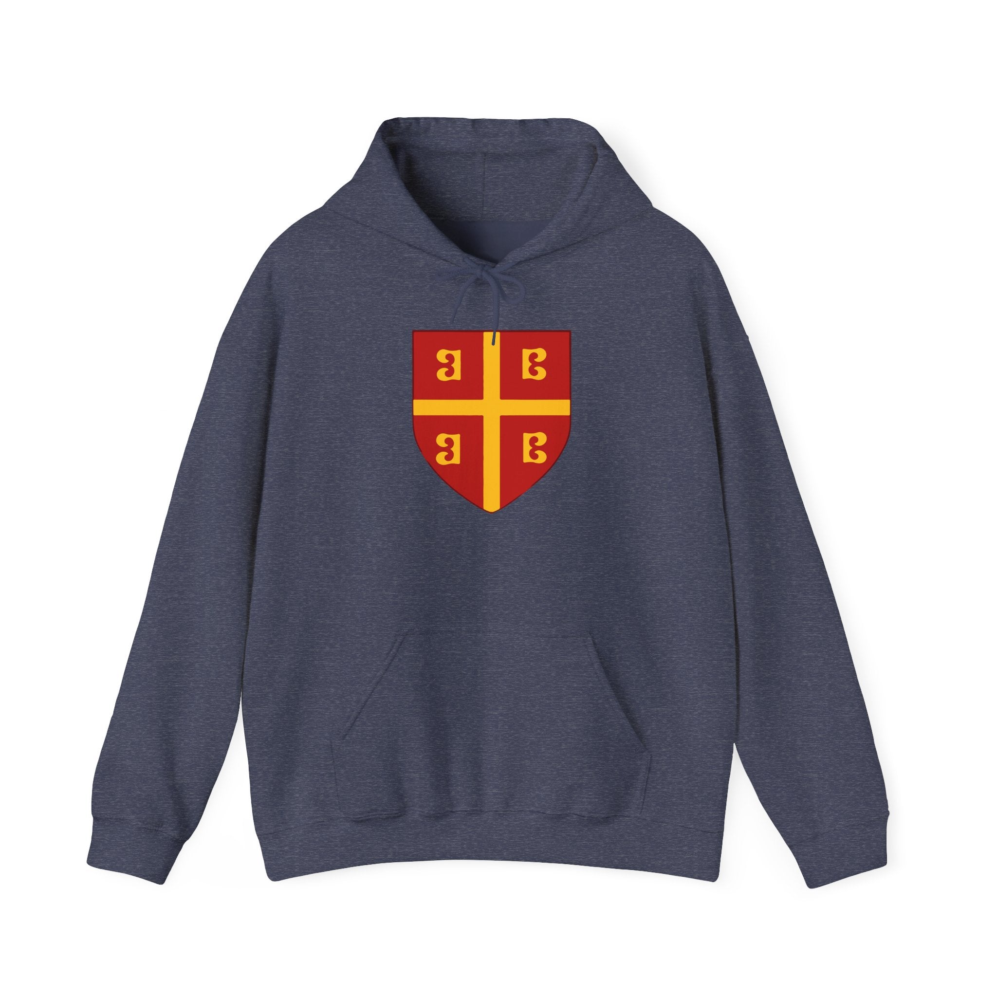 Byzantine Crest Shield Pull Over Hoodie Sweatshirt