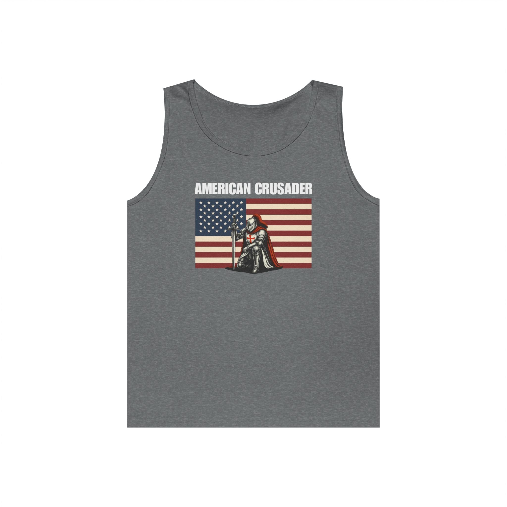 American Crusader Alt Color Design Heavy Cotton Tank Top