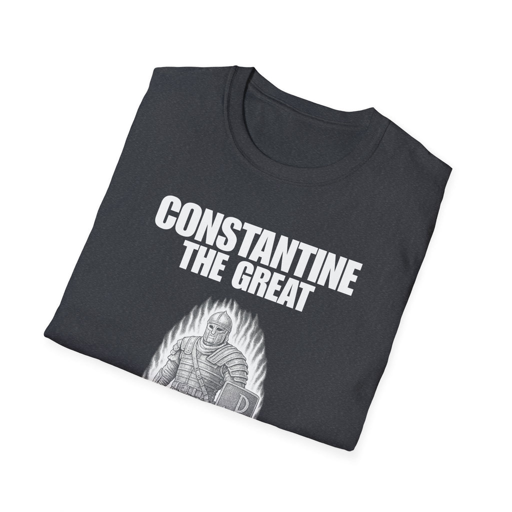 Constantine the Great White Design Unisex Softstyle T-Shirt