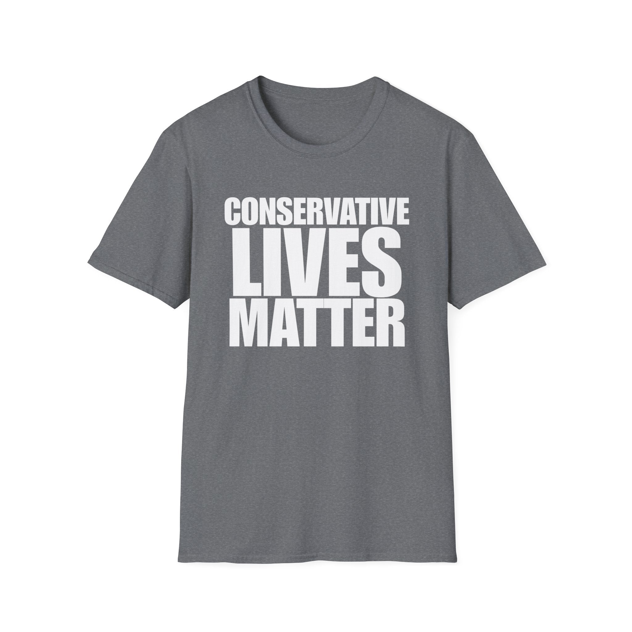 Conservative Lives Matter Graphic Cotton T-Shirt