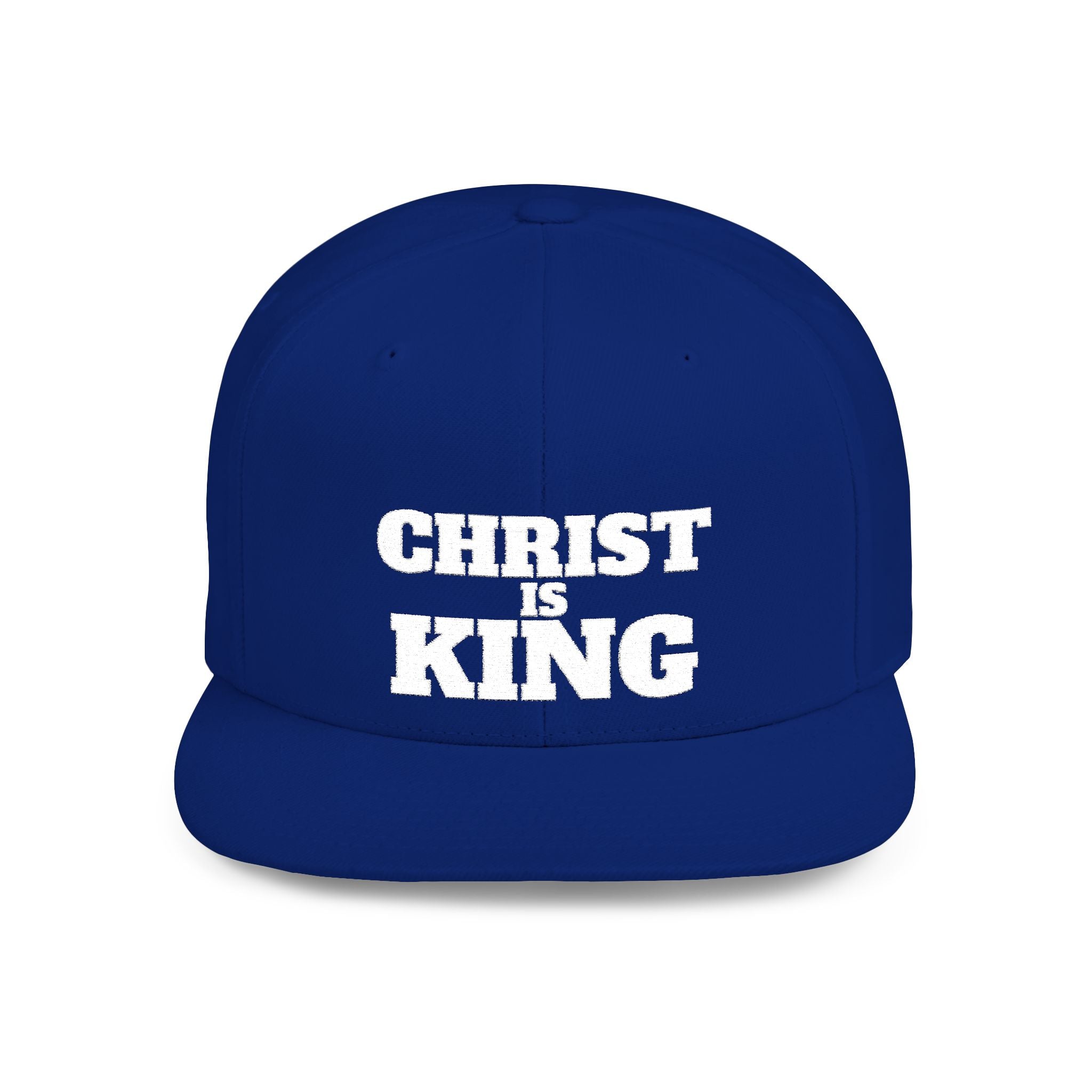 Christ is King Snapback Hat, Christ is King Flat Bill Cap
