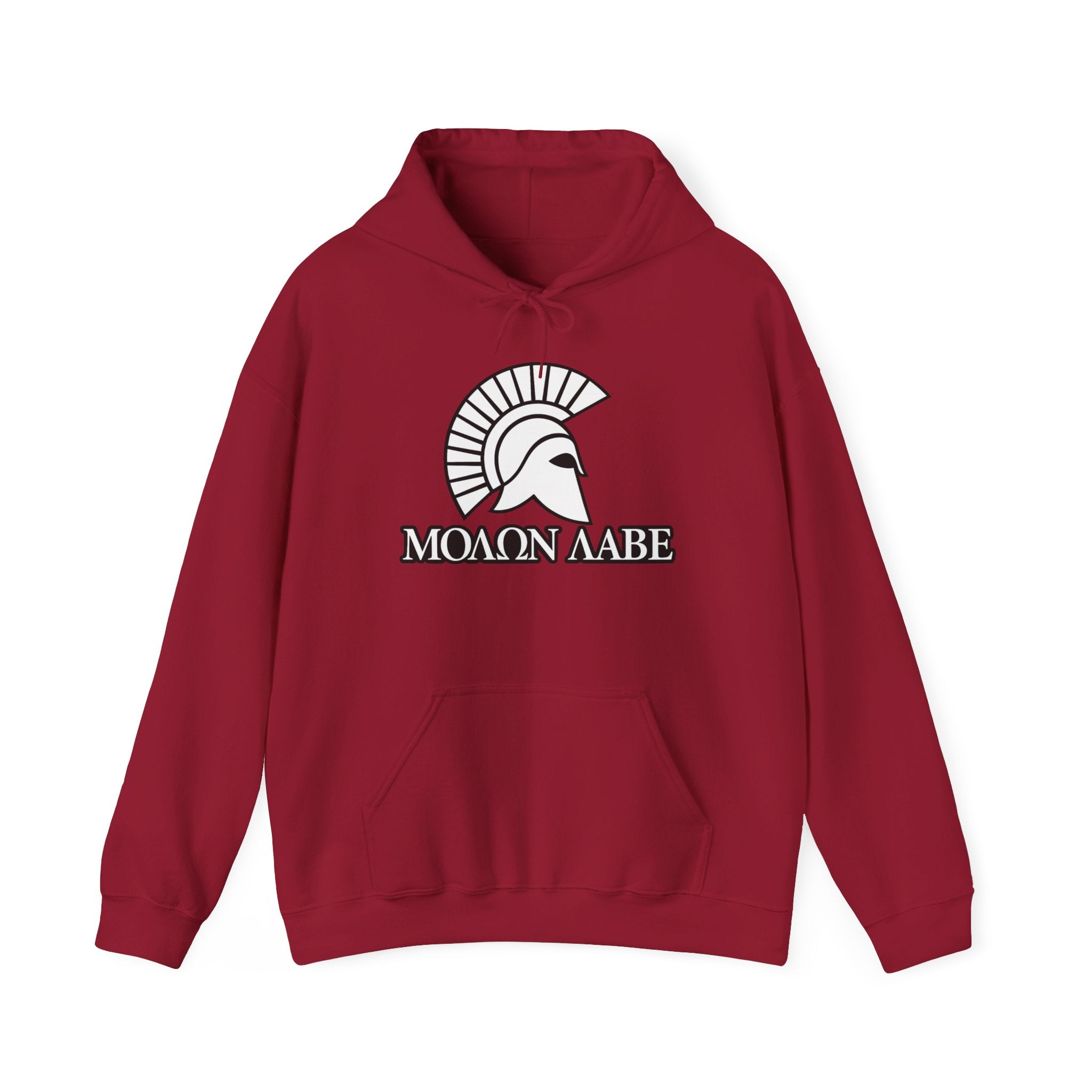 Molon Labe "Come and Take It!" in Greek Pull Over Hoodie Sweatshirt