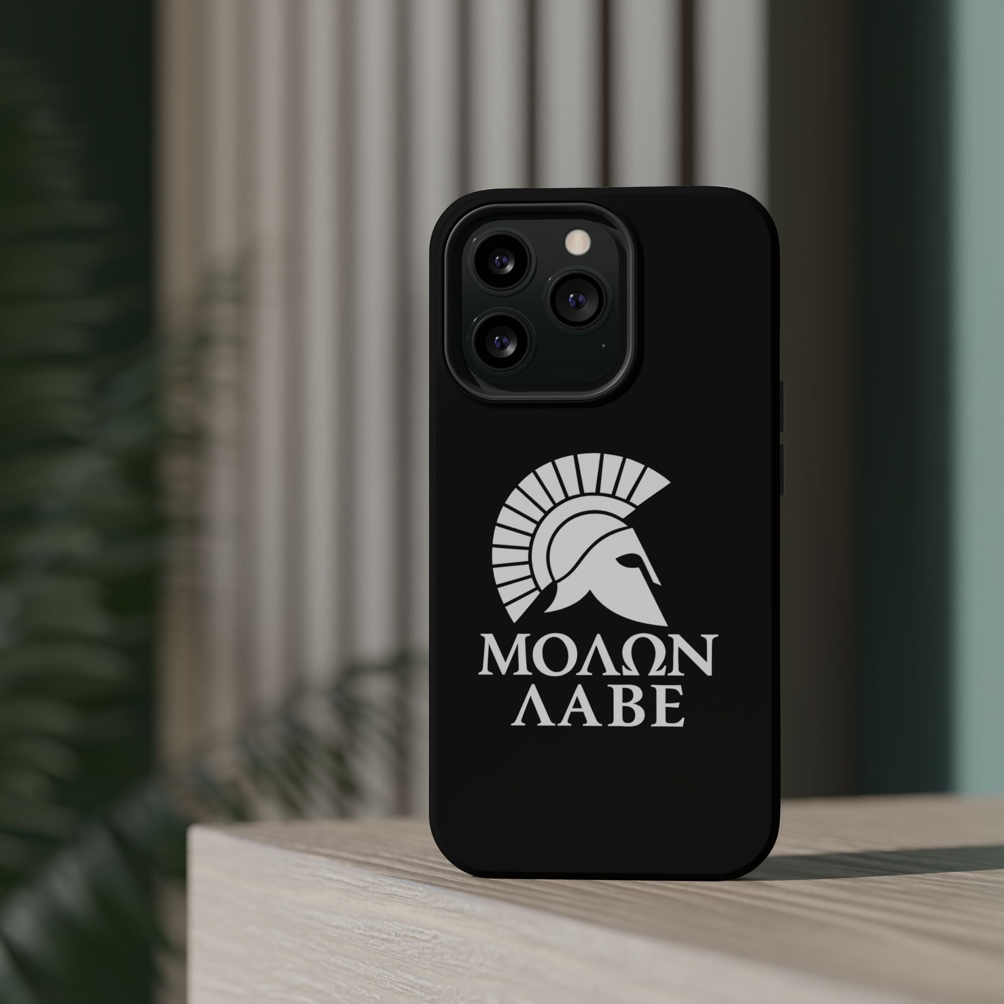 Molon Labe "Come and Take It!" in Greek Magnetic Impact-Resistant Cases