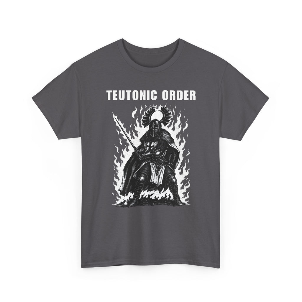 Teutonic Order Graphic Tee, Unisex Heavy Cotton Shirt
