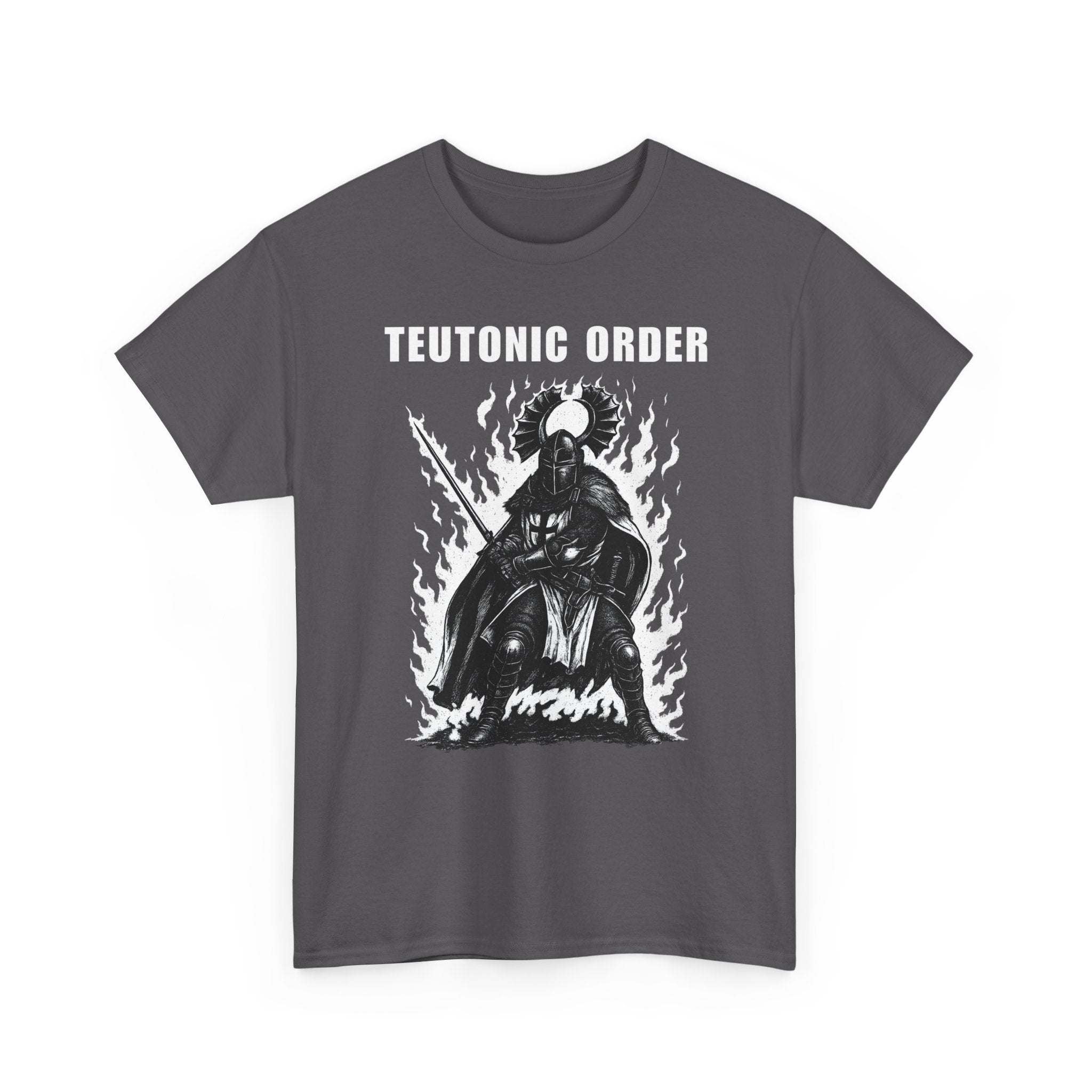 Teutonic Order Graphic Tee, Unisex Heavy Cotton Shirt