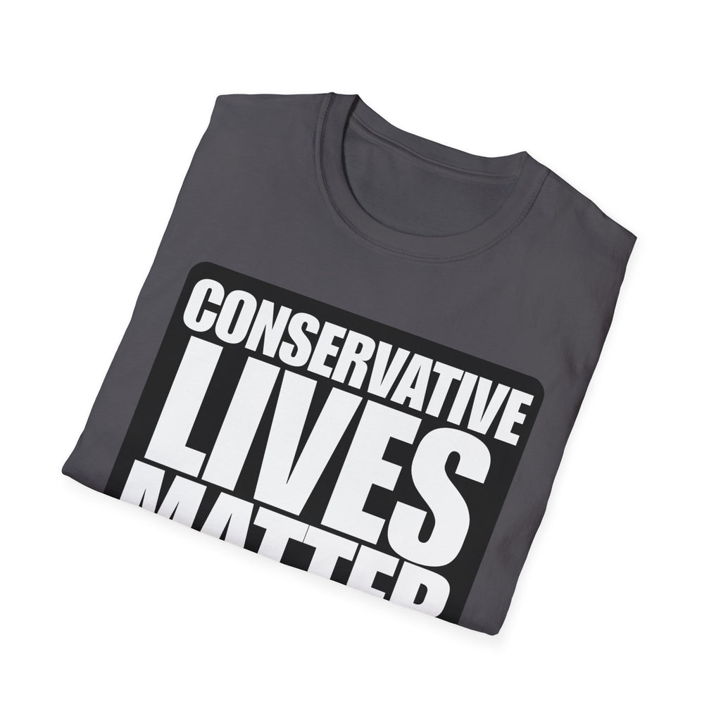 Conservative Lives Matter Alt Design Graphic Cotton T-Shirt