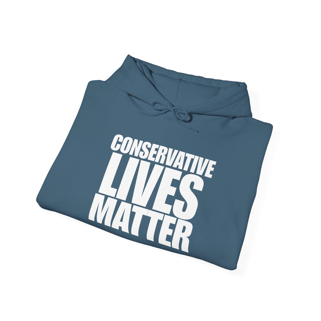 Conservative Lives Matter Pull Over Hoodie Sweatshirt