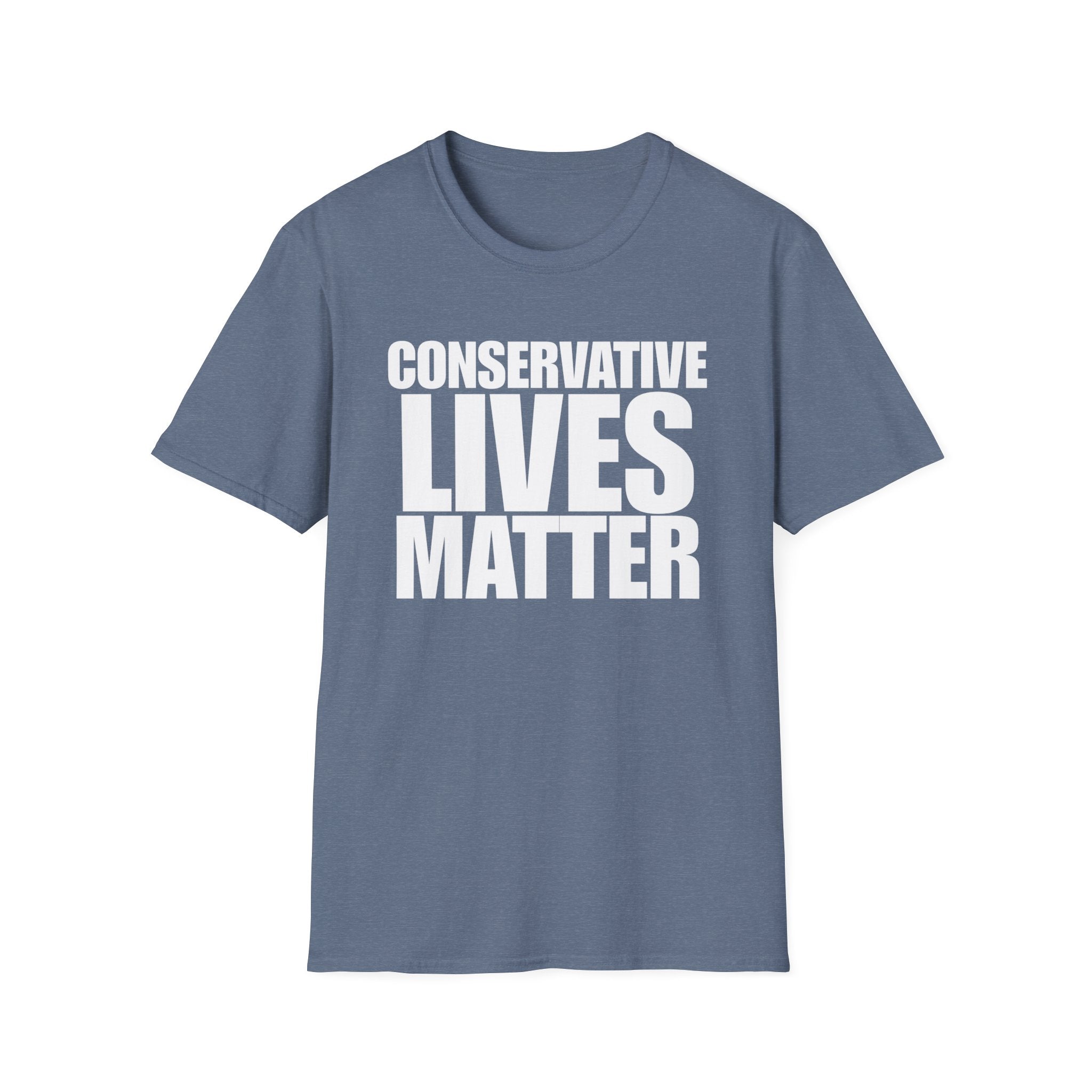 Conservative Lives Matter Graphic Cotton T-Shirt