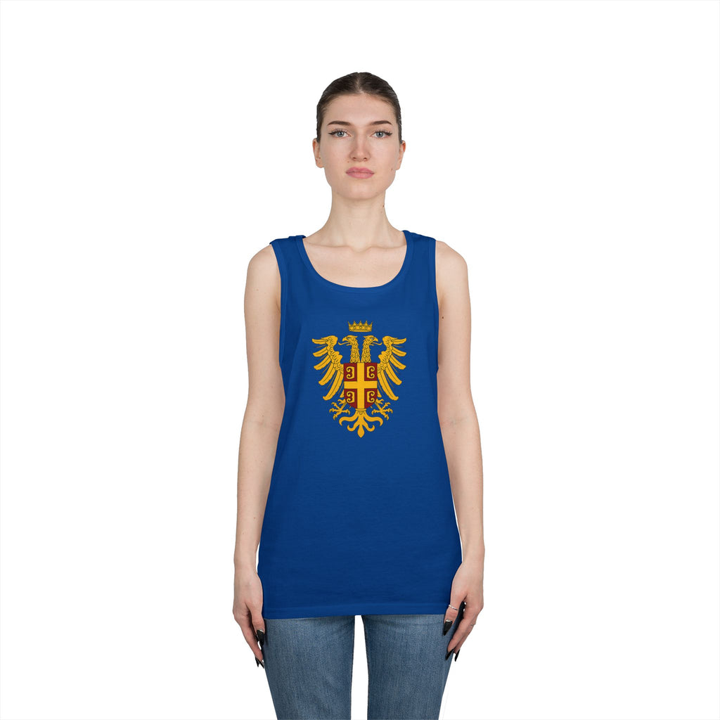 Byzantine Eagle Royal Crest Unisex Heavy Cotton Tank Top