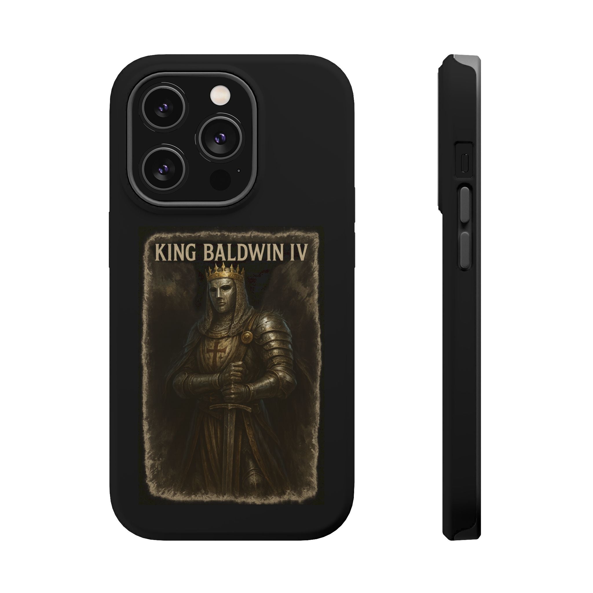 King Baldwin IV Impact-Resistant Magnetic Phone Case