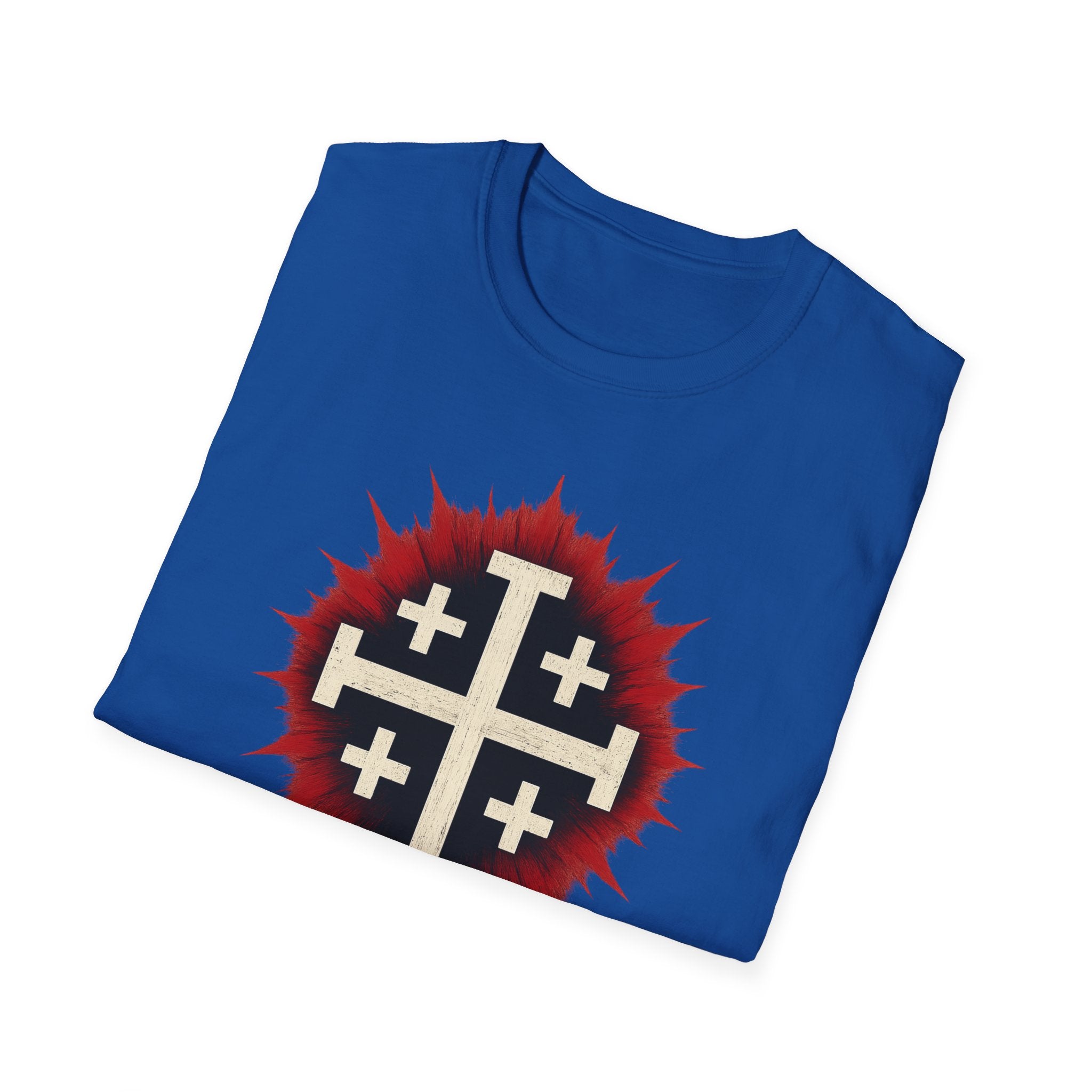 Bold Graphic Cross T-Shirt
