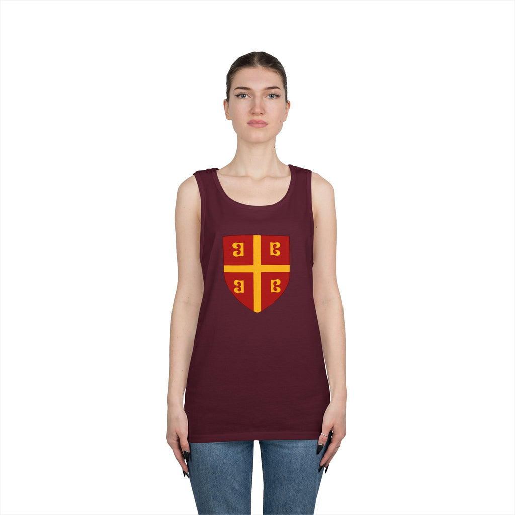 Byzantine Shield Crest Unisex Heavy Cotton Tank Top