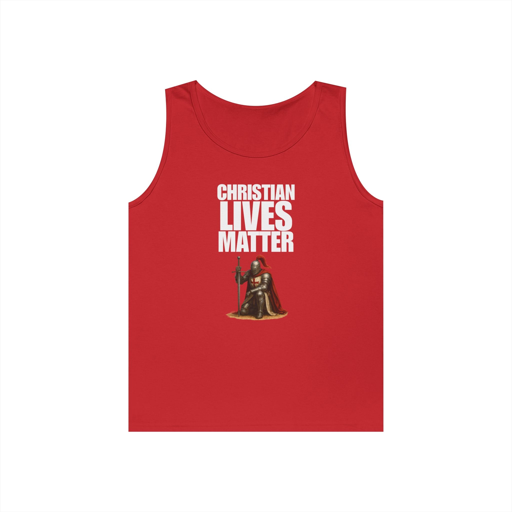Christian Lives Matter Crusader Tank Top