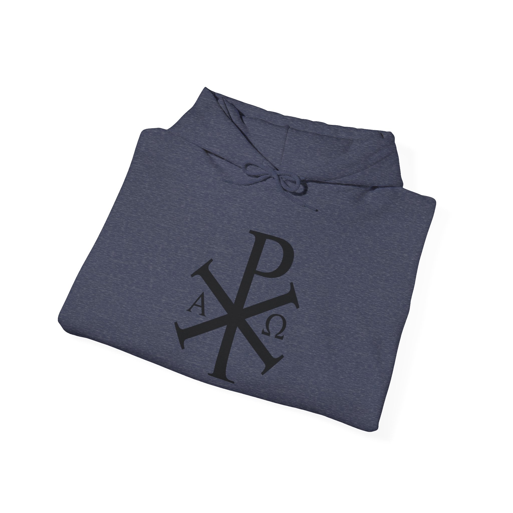 Pi Chi Rho Black Design Graphic Pull Over Hoodie Sweatshirt