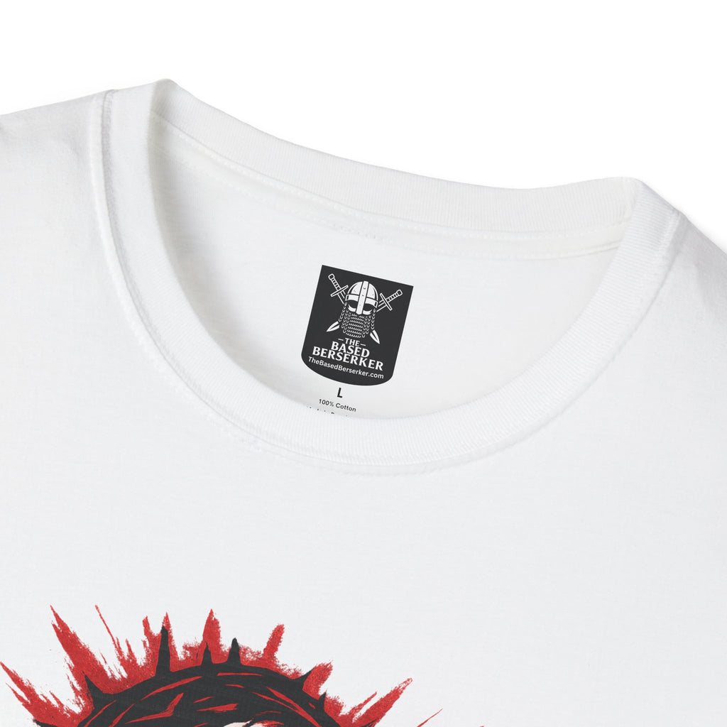 Christ is King Unisex Softstyle T-Shirt, Christian Tee