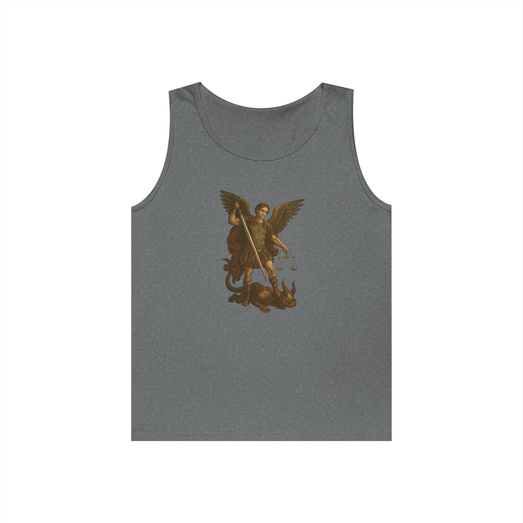 Michael The Arch Angel (No Text) Heavy Cotton Tank Top