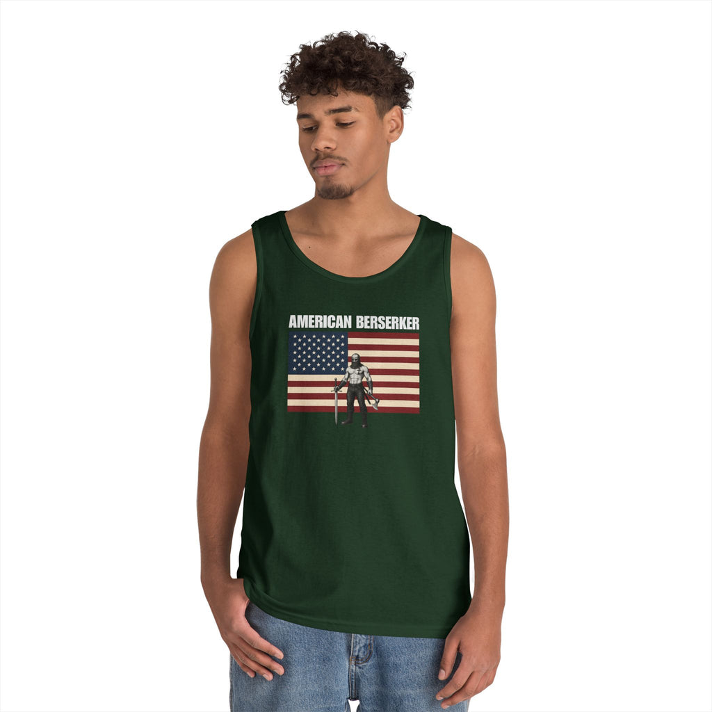 Bold American Berserker Heavy Cotton Tank Top