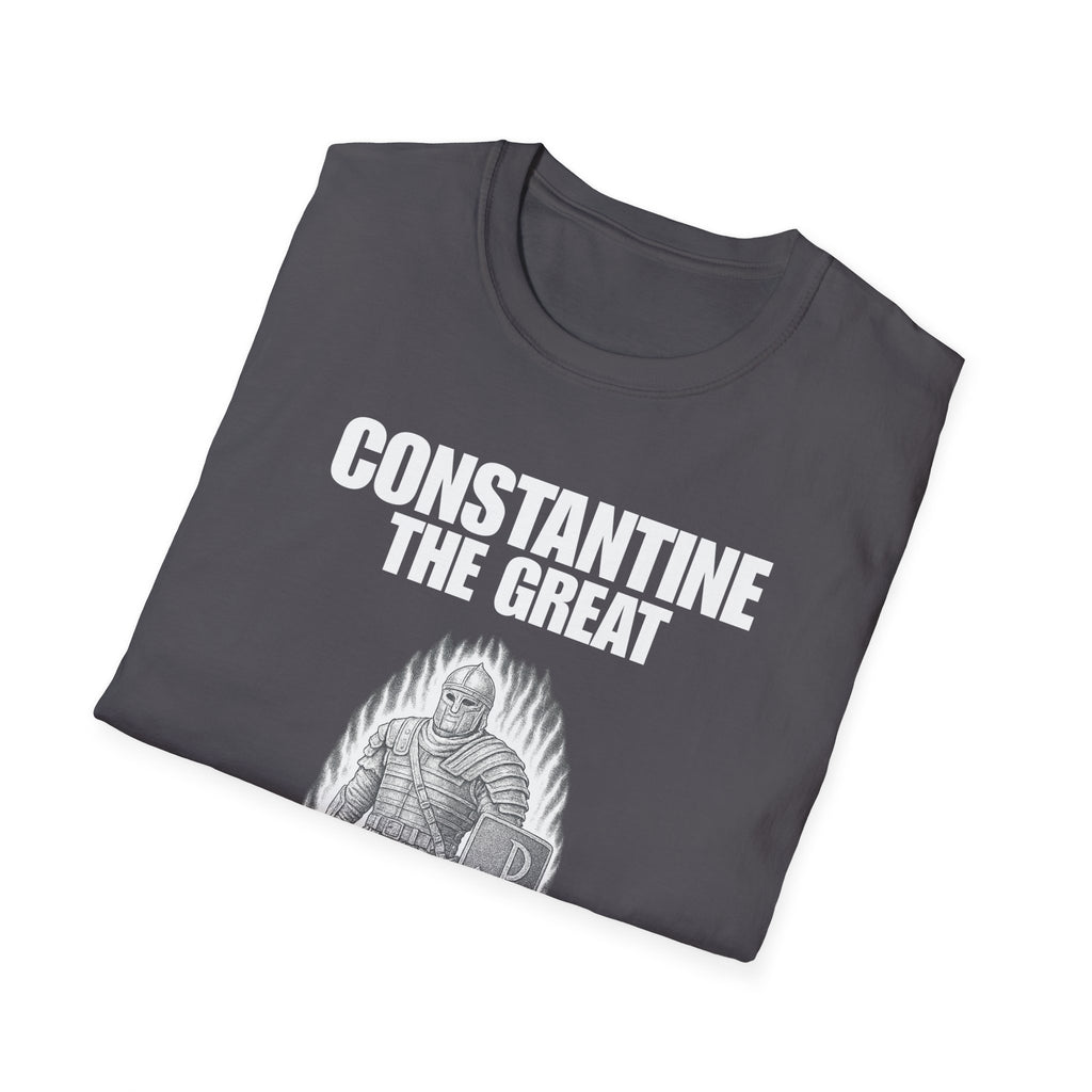 Constantine the Great White Design Unisex Softstyle T-Shirt