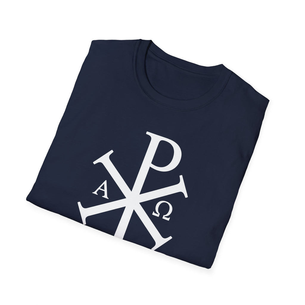Pi Chi Rho White Design Graphic Softstyle T-Shirt
