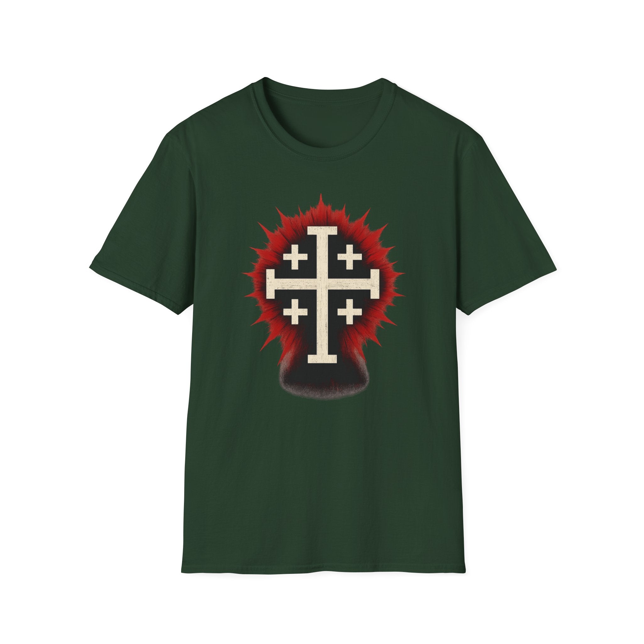 Bold Graphic Cross T-Shirt