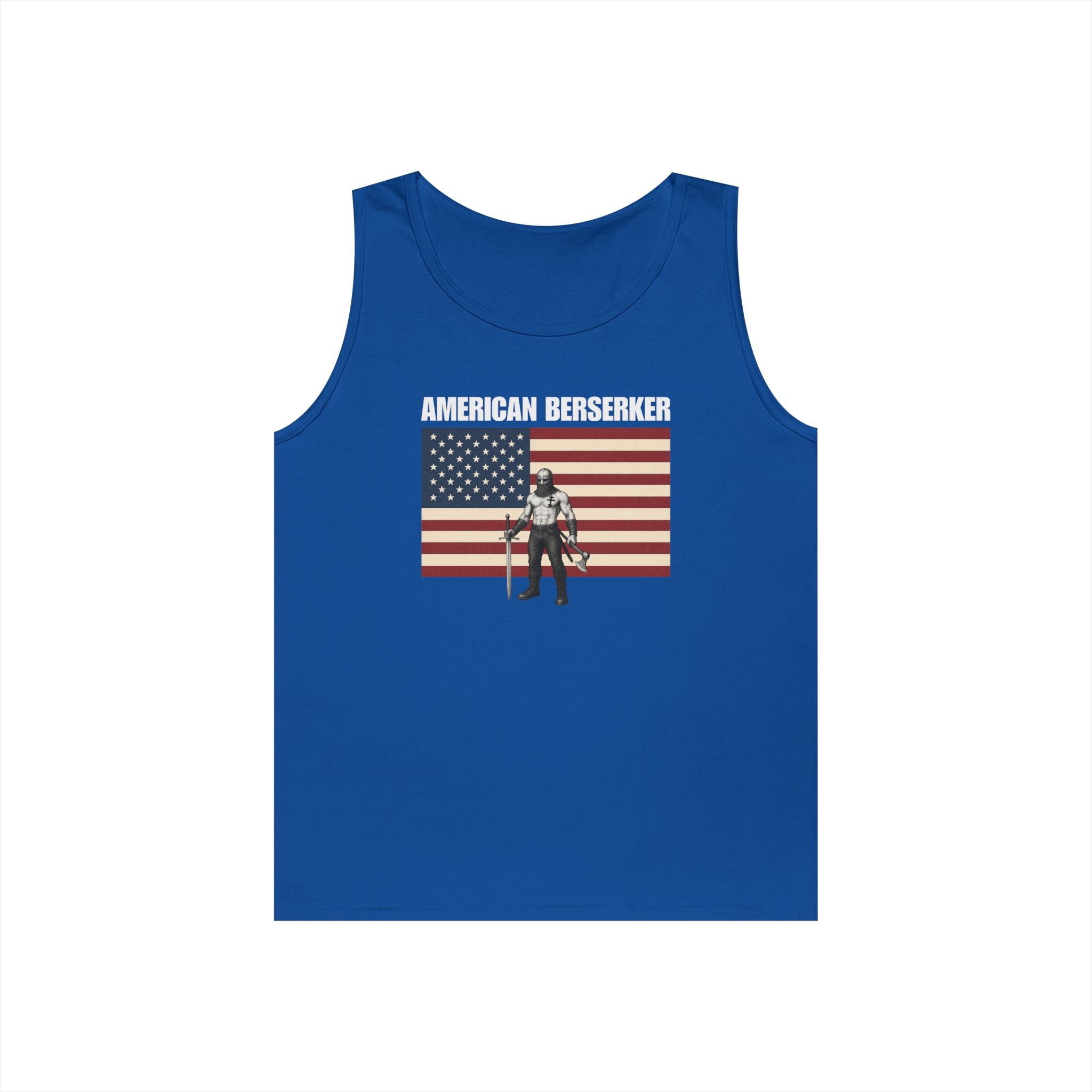 Bold American Berserker Heavy Cotton Tank Top