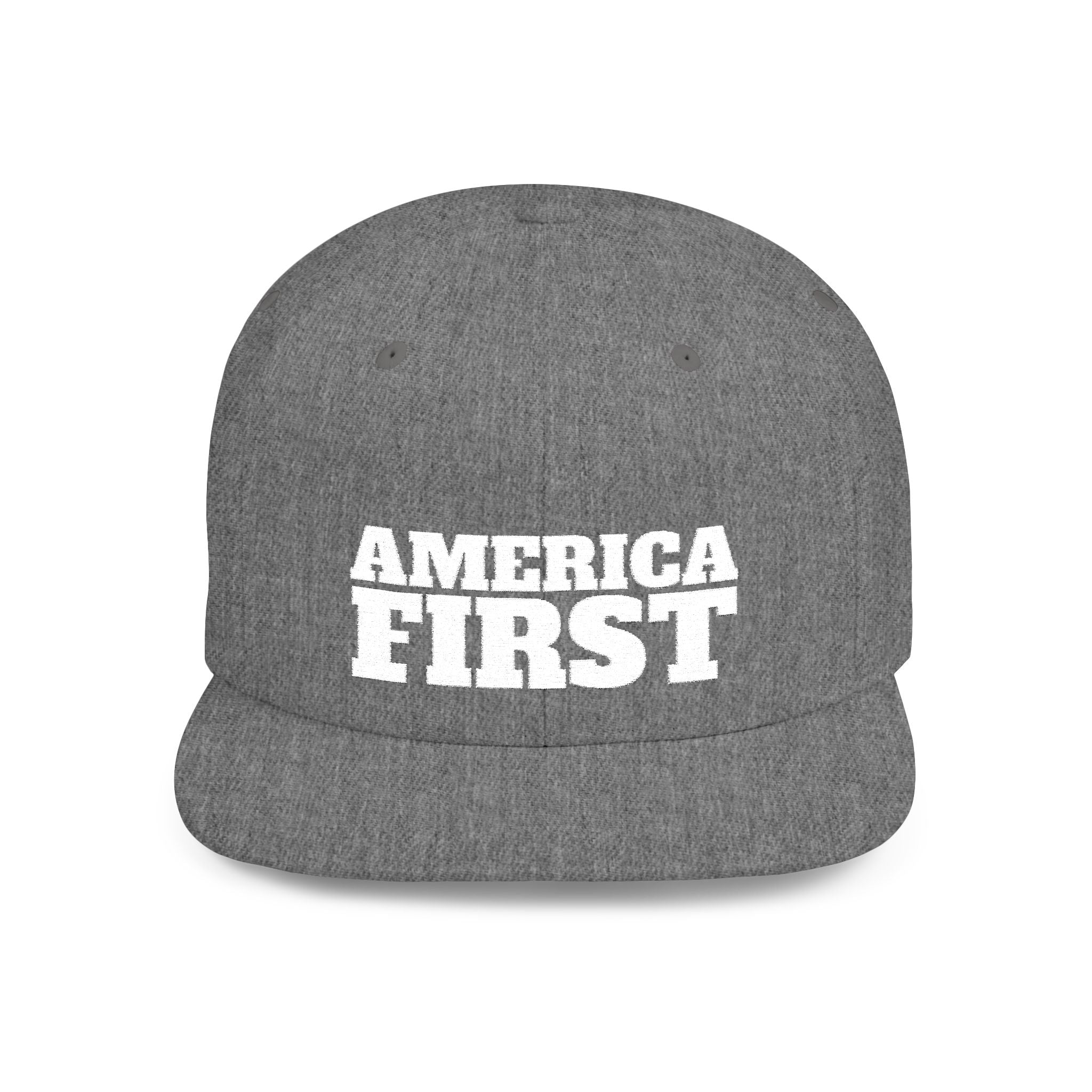 America First Snapback Cap, America First Adjustable Baseball Cap
