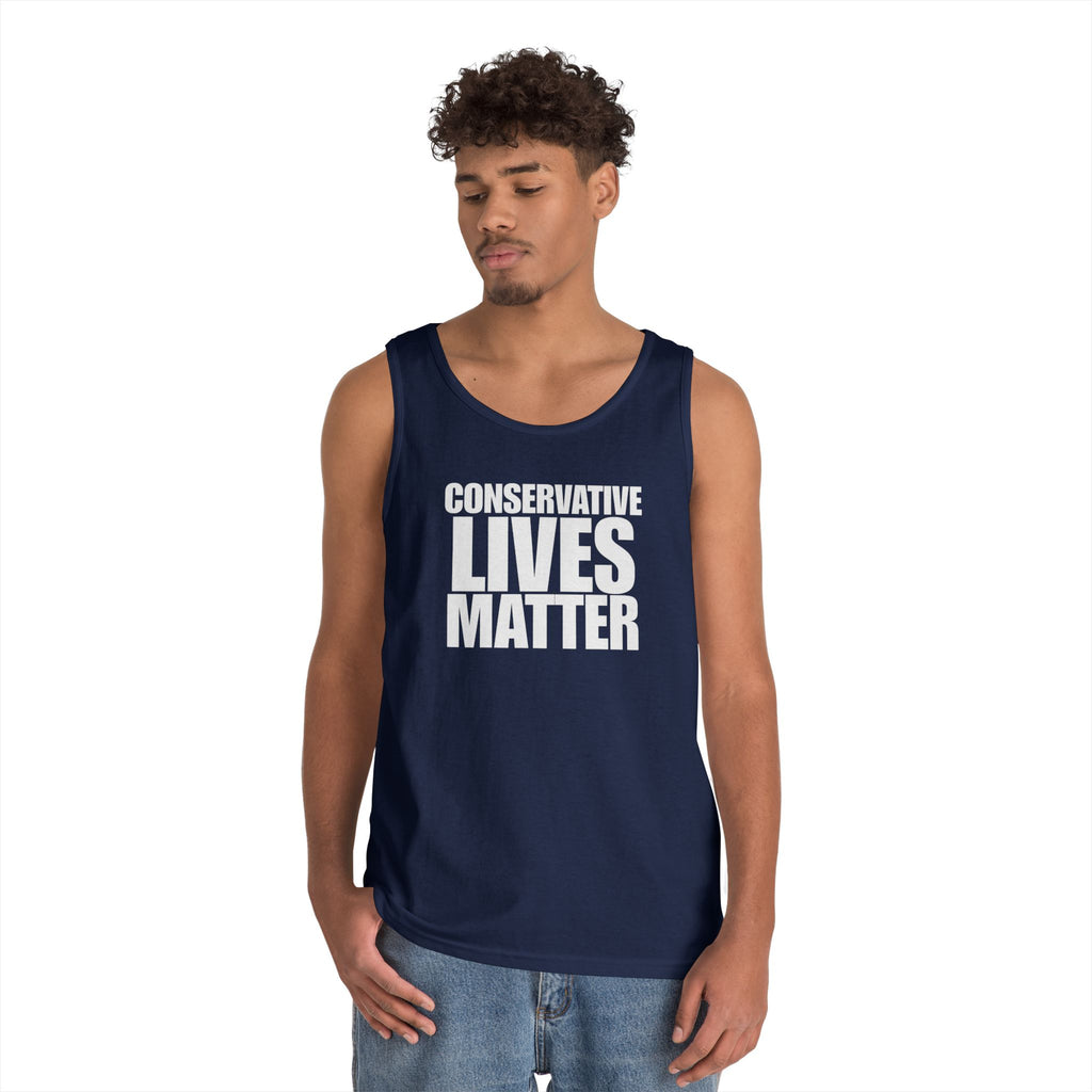 Conservative Lives Matter Heavy Cotton Tank Top