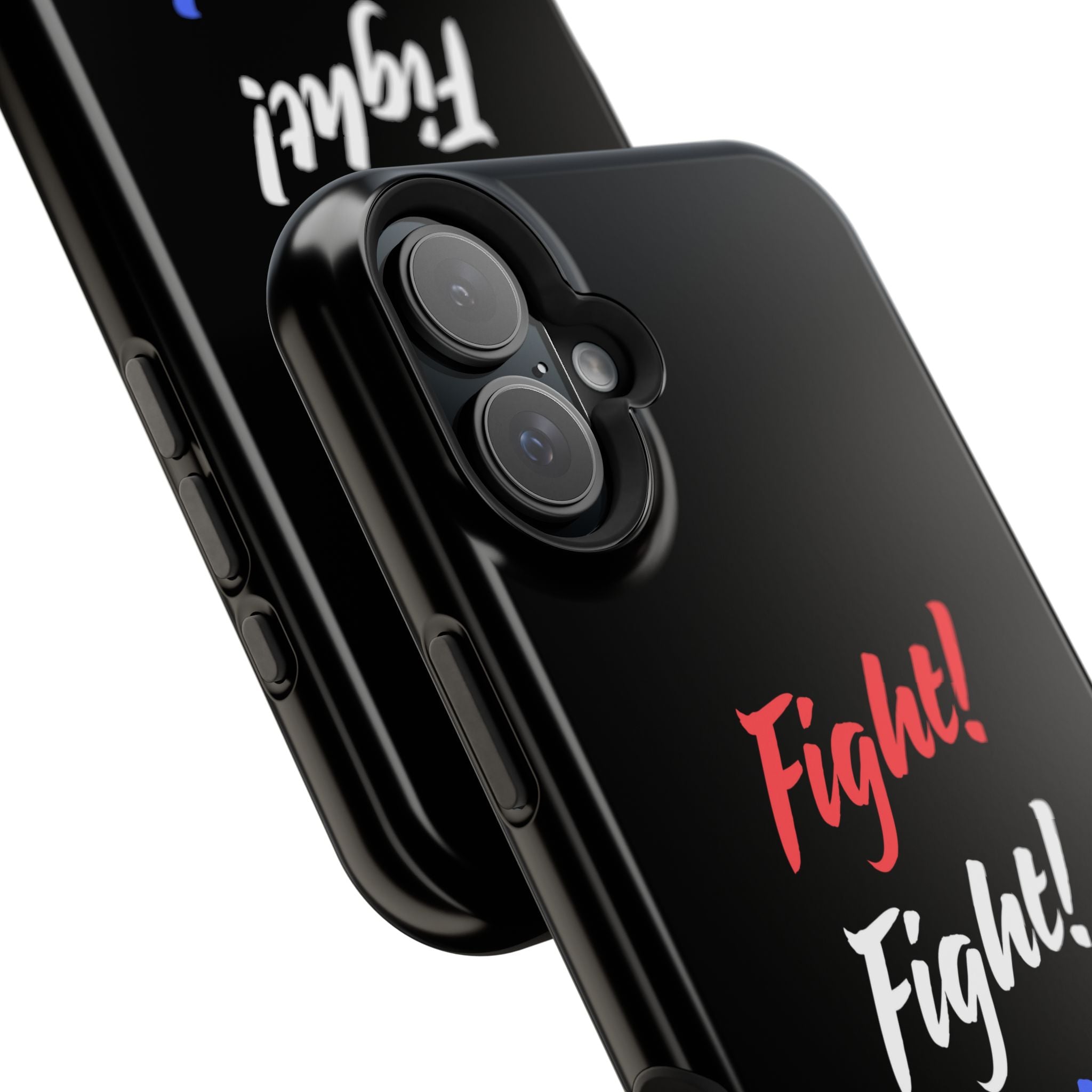 Magnetic Phone Cases, Motivational Phone Cover, Fight! Fight! Fight! Case, Personalized Phone Accessory, Unique Gift for Fighters