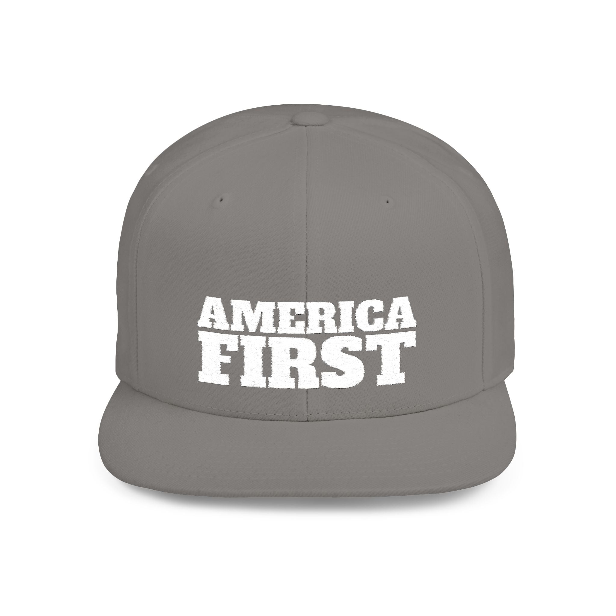 America First Snapback Cap, America First Adjustable Baseball Cap