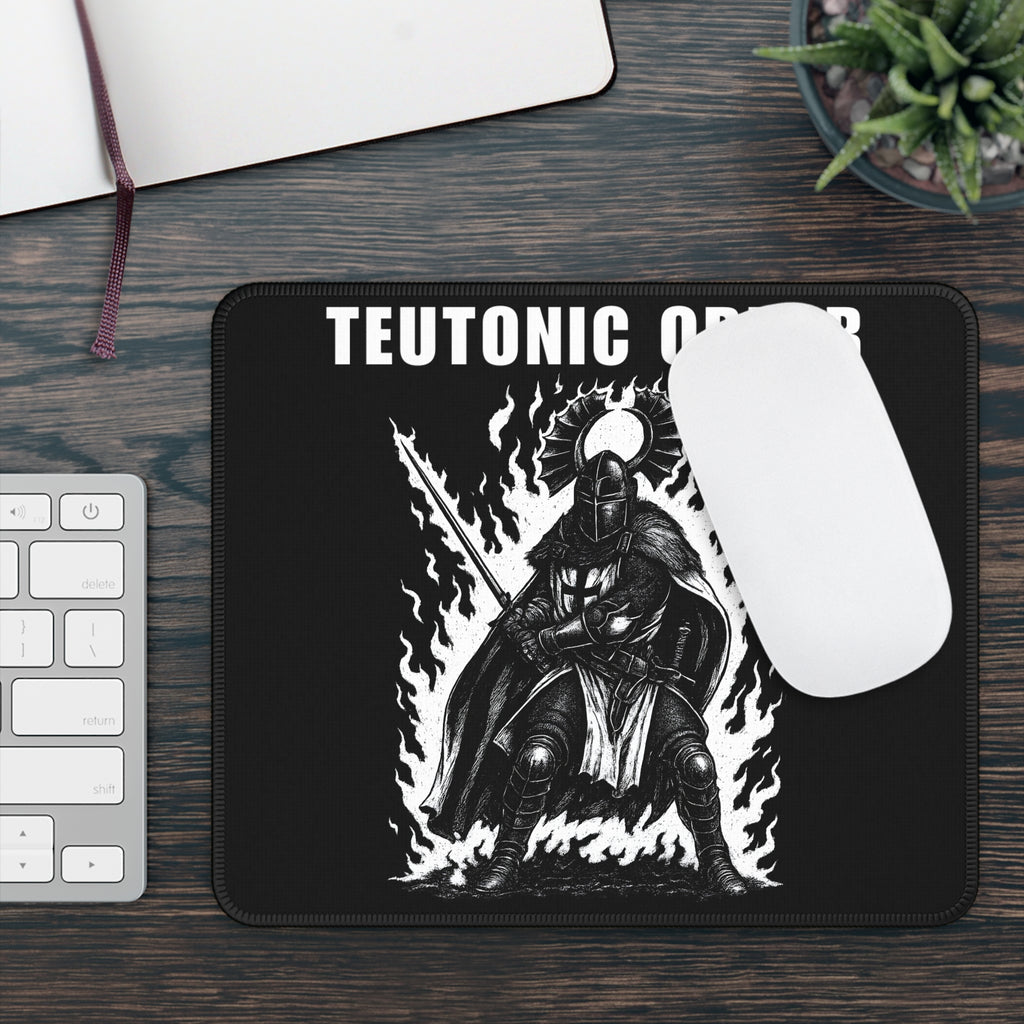 Teutonic Order Gaming Mouse Pad, Ideal for Gamers, PC Enthusiasts, Fantasy Lovers