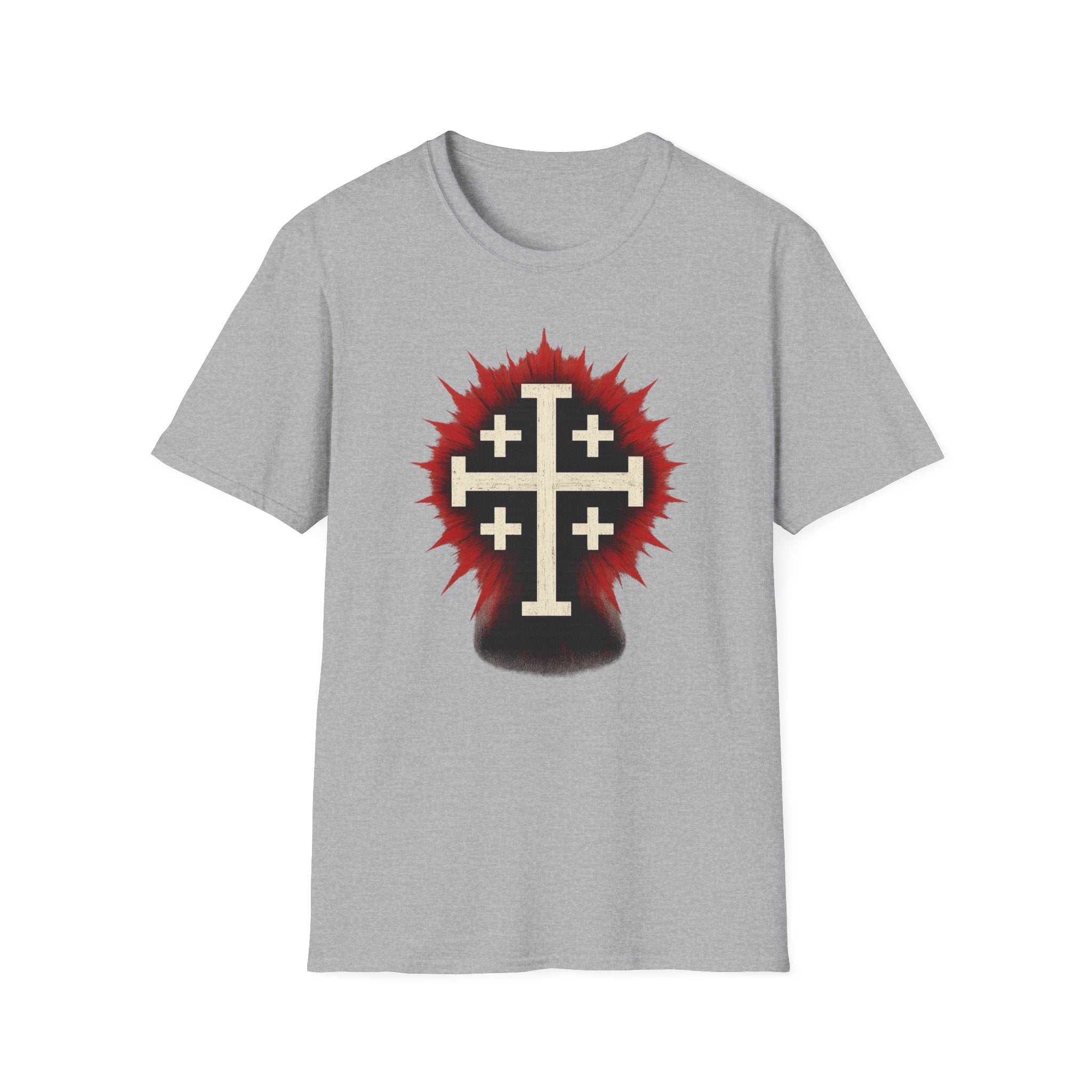 Bold Graphic Cross T-Shirt