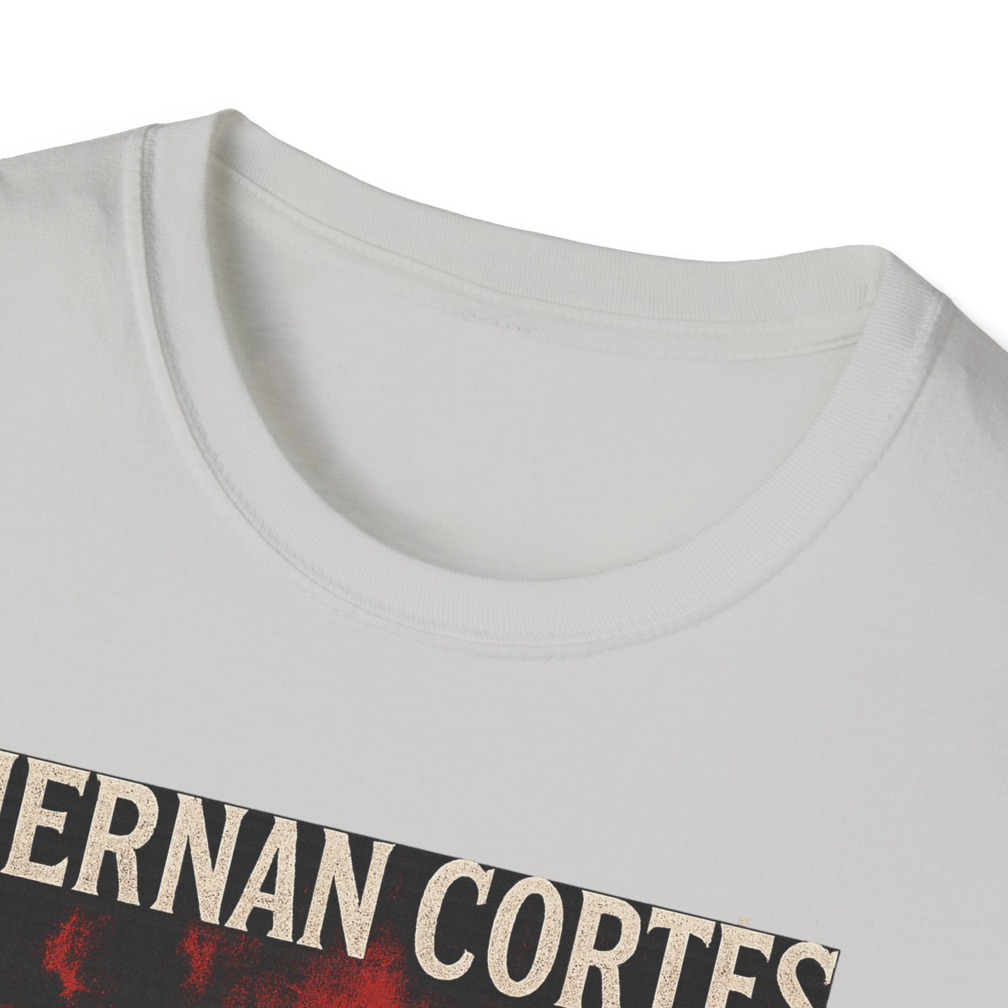Hernan Cortes 'Burn Boats' Graphic Tee, Unisex Softstyle T-Shirt