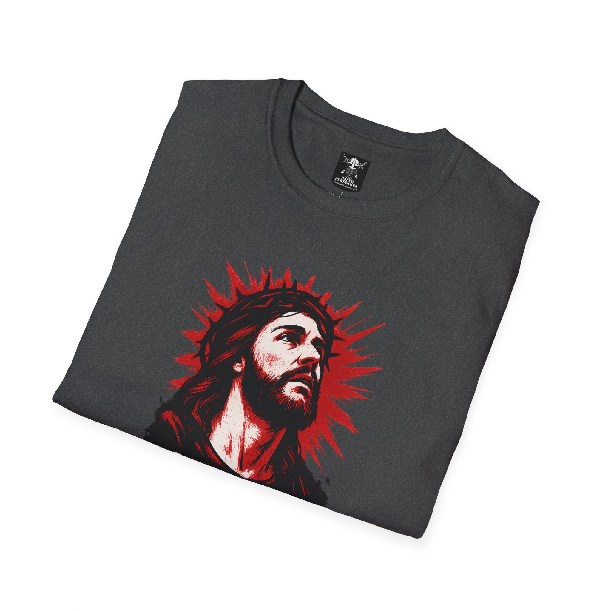 Christ is King Unisex Softstyle T-Shirt, Christian Tee