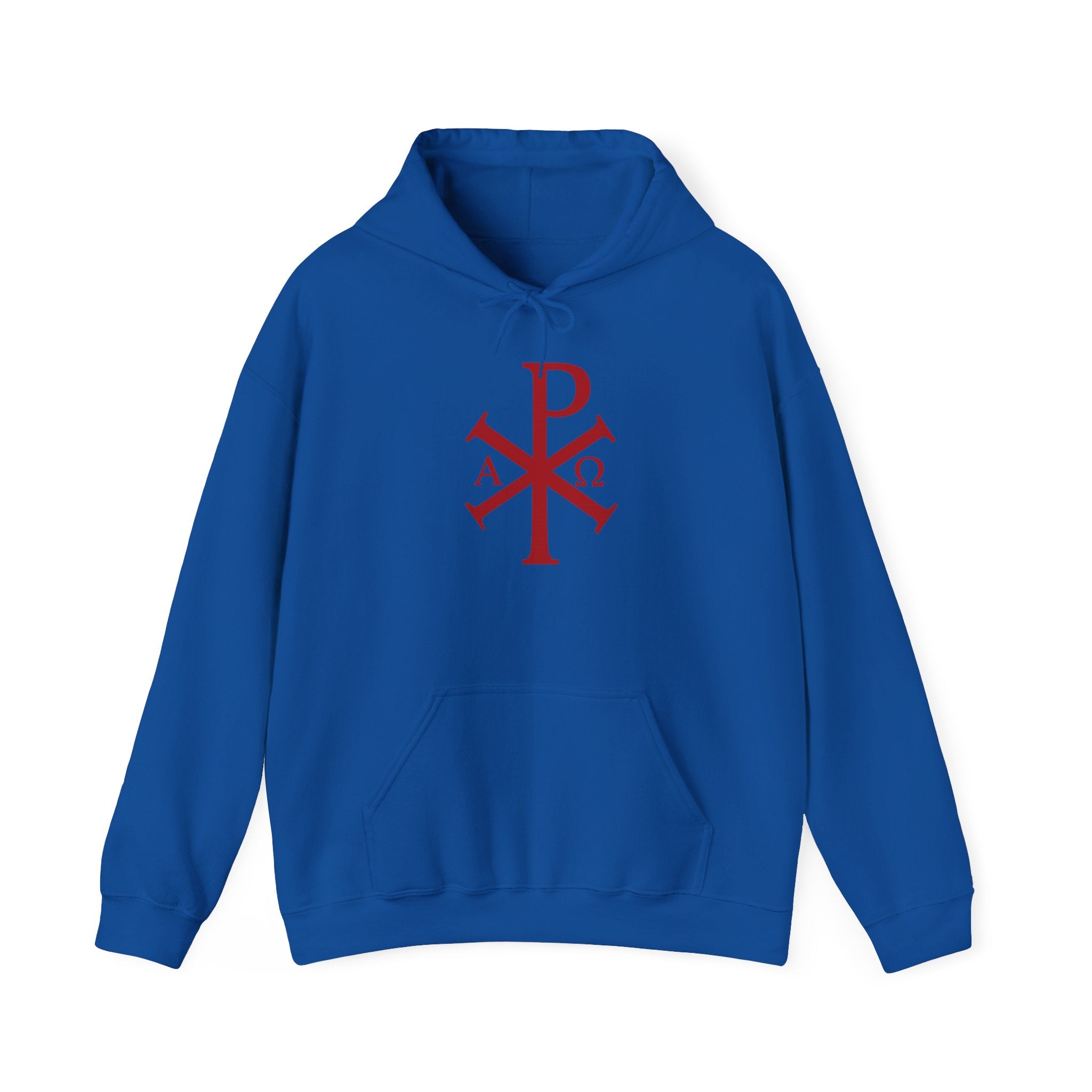 Pi Chi Rho Red Design Graphic Pull Over Hoodie Sweatshirt